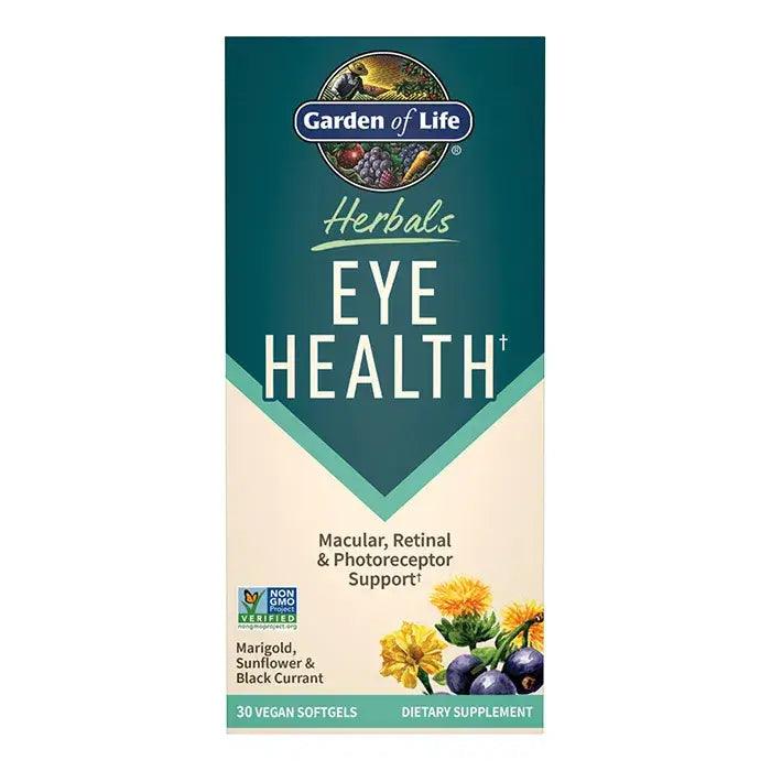 Garden of Life Herbals Eye Health (30 Vegan Softgels) – New Green