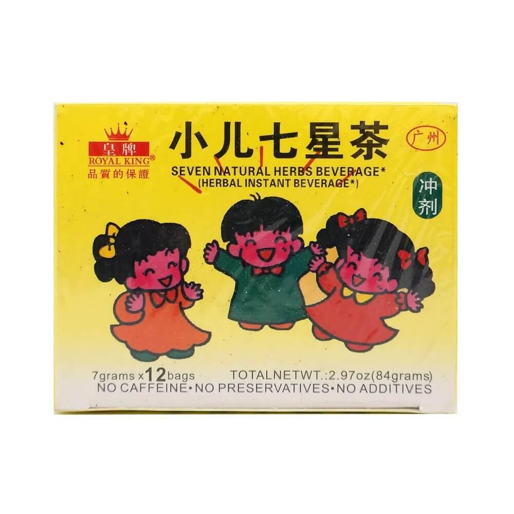 Xiao Er Qi Xing Cha Seven Natural Herbs Beverage For Kids 12