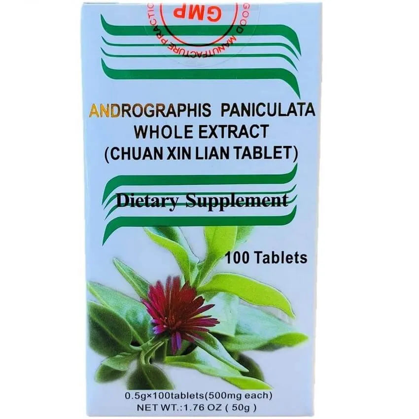 3 Bottles Chuan Xin Lian Extra Strength 500mg (100 Tablets) - Buy at New Green Nutrition