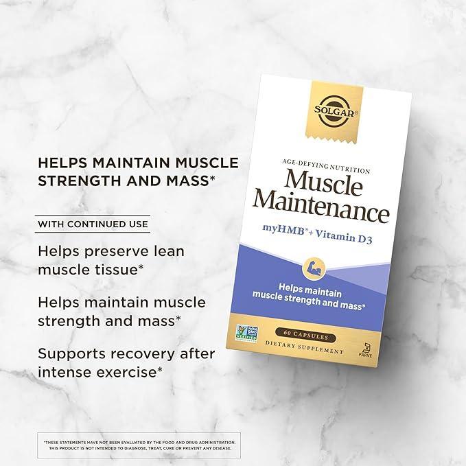 Solgar Muscle Maintenance (60 Capsules) - Buy at New Green Nutrition