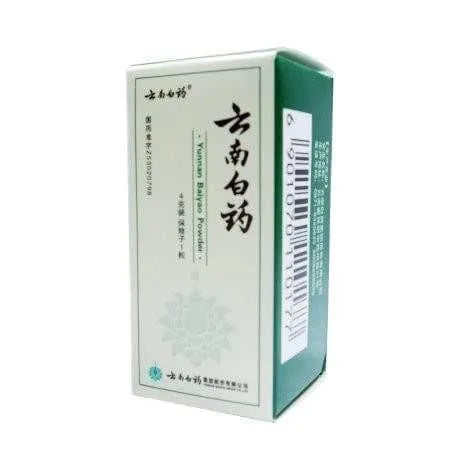 6 Boxes of Yunnan Baiyao Powder (4 Grams) - Buy at New Green Nutrition