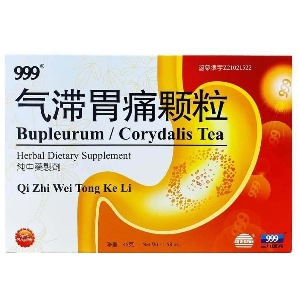 999 Qi Zhi Wei Tong Keli, Help Relief Gas & Stomachache (9 Bags) - Buy at New Green Nutrition