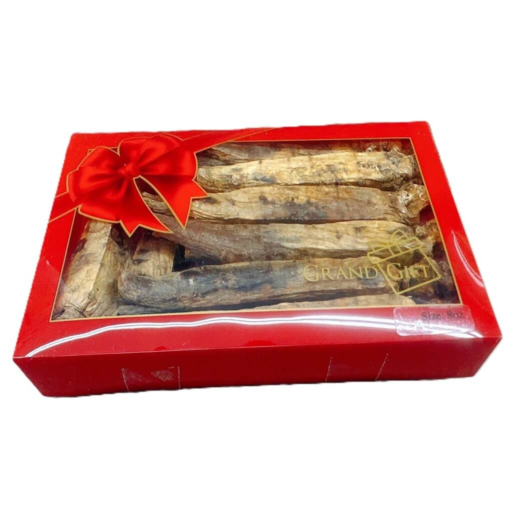 Dried Panax Red Korean Ginseng Root 6 Years Premium Grade (Root 8oz.) - Buy at New Green Nutrition