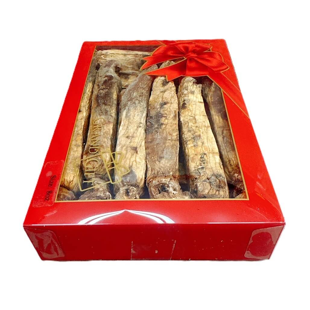 Dried Panax Red Korean Ginseng Root 6 Years Premium Grade (Root 8oz.) - Buy at New Green Nutrition