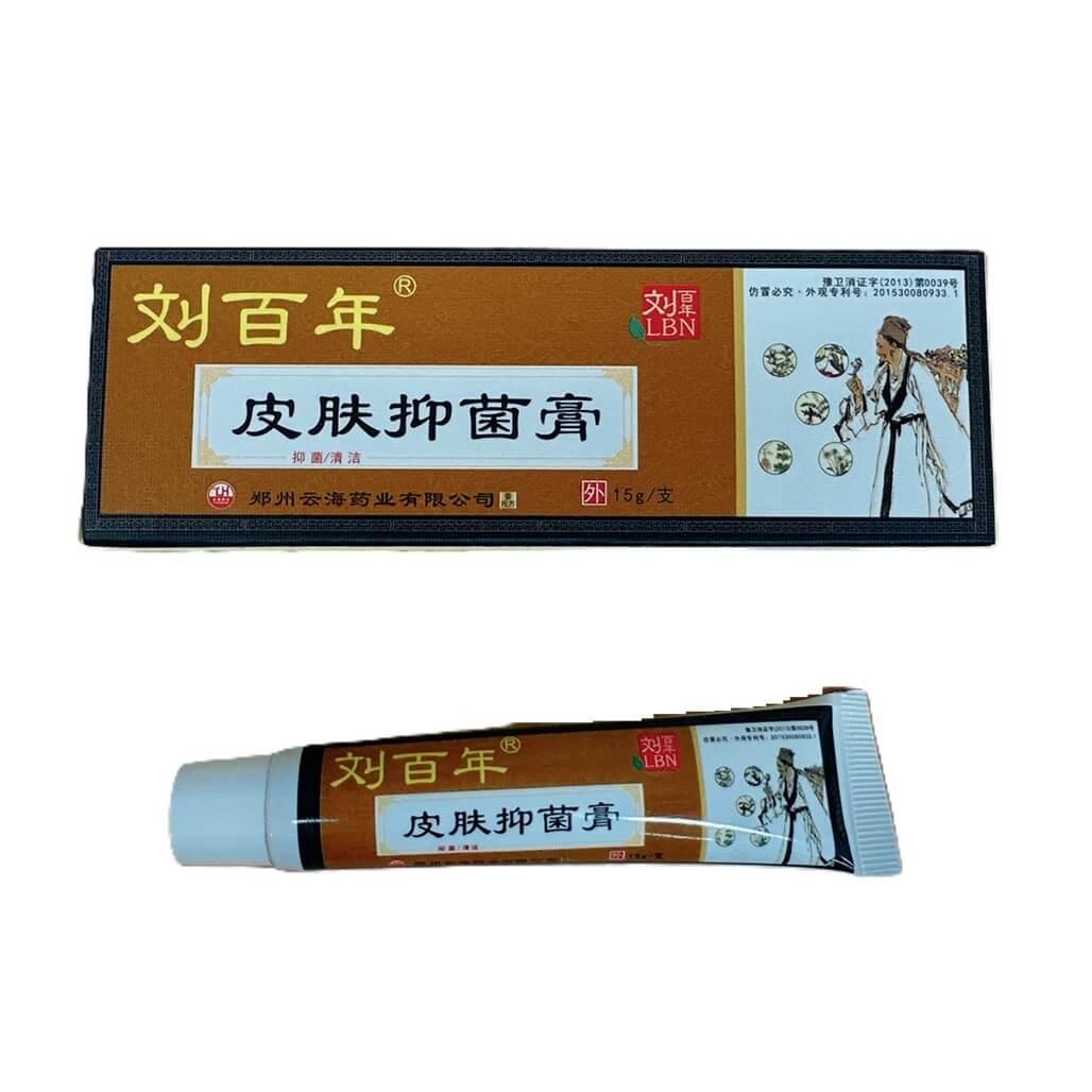 Liu Bai Nian Pi Fu Pian Fang Anti-itch Relieve Cream (3 Boxes) Buy at New Green Nutrition