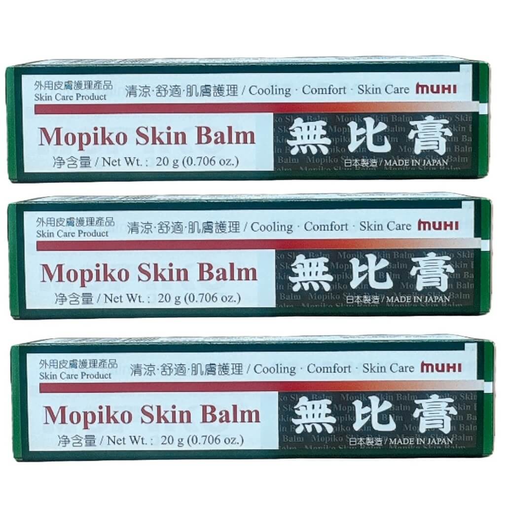 3 Boxes Muhi Mopiko Ointment (20g) Buy at New Green Nutrition