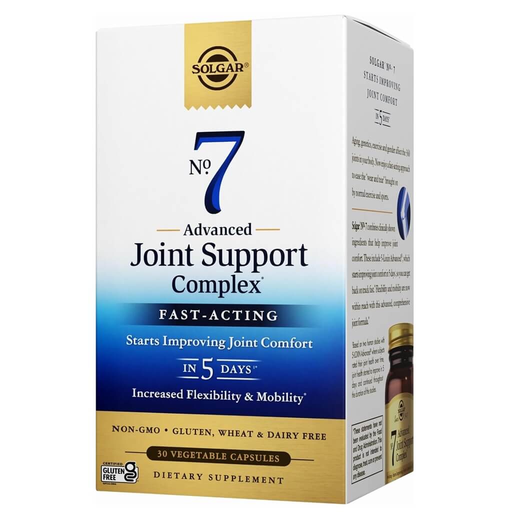 Solgar No. 7 Joint Support (30 Vegetable Capsules) - Buy at New Green Nutrition