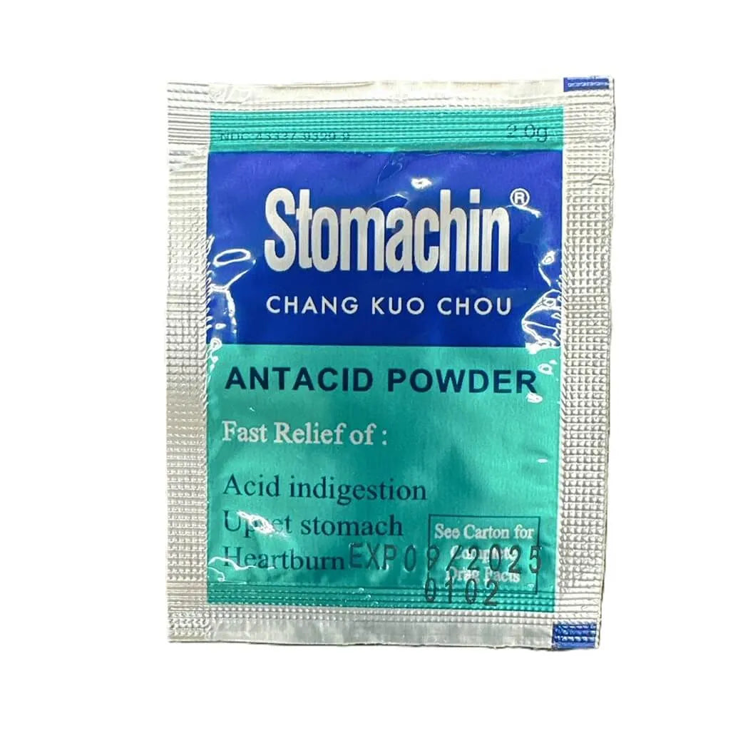 Stomachin Antacid Powder Sample (3 packets) - Buy at New Green Nutrition