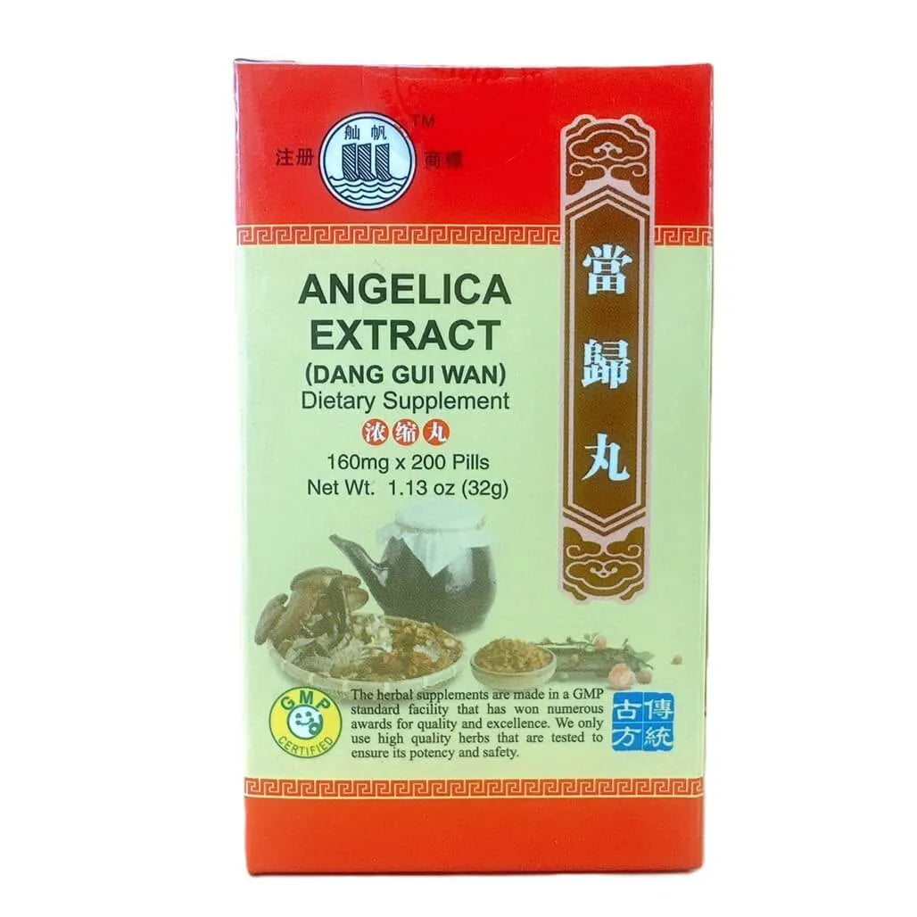 Angelica Extract (Dang Gui Wan) Extra Concentrated (200 Pills) - Buy at New Green Nutrition