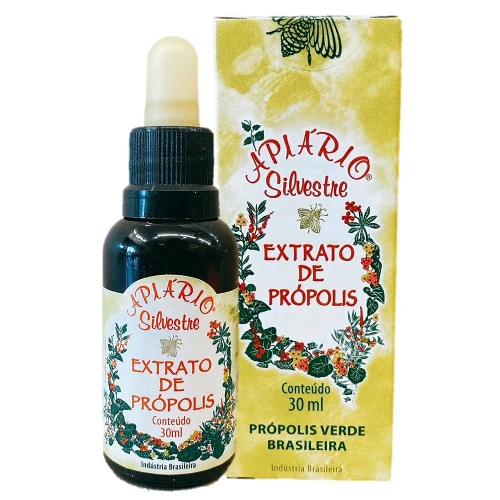 Apiario Silvestre Brazilian Green Propolis Extract (30 ml) - 25 Bottle - Buy at New Green Nutrition