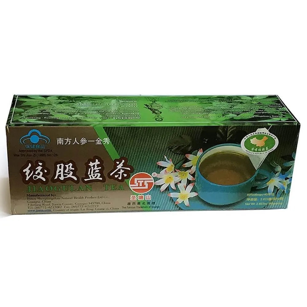 Chinese Jiaogulan Tea (40 Teabags) - Buy at New Green Nutrition