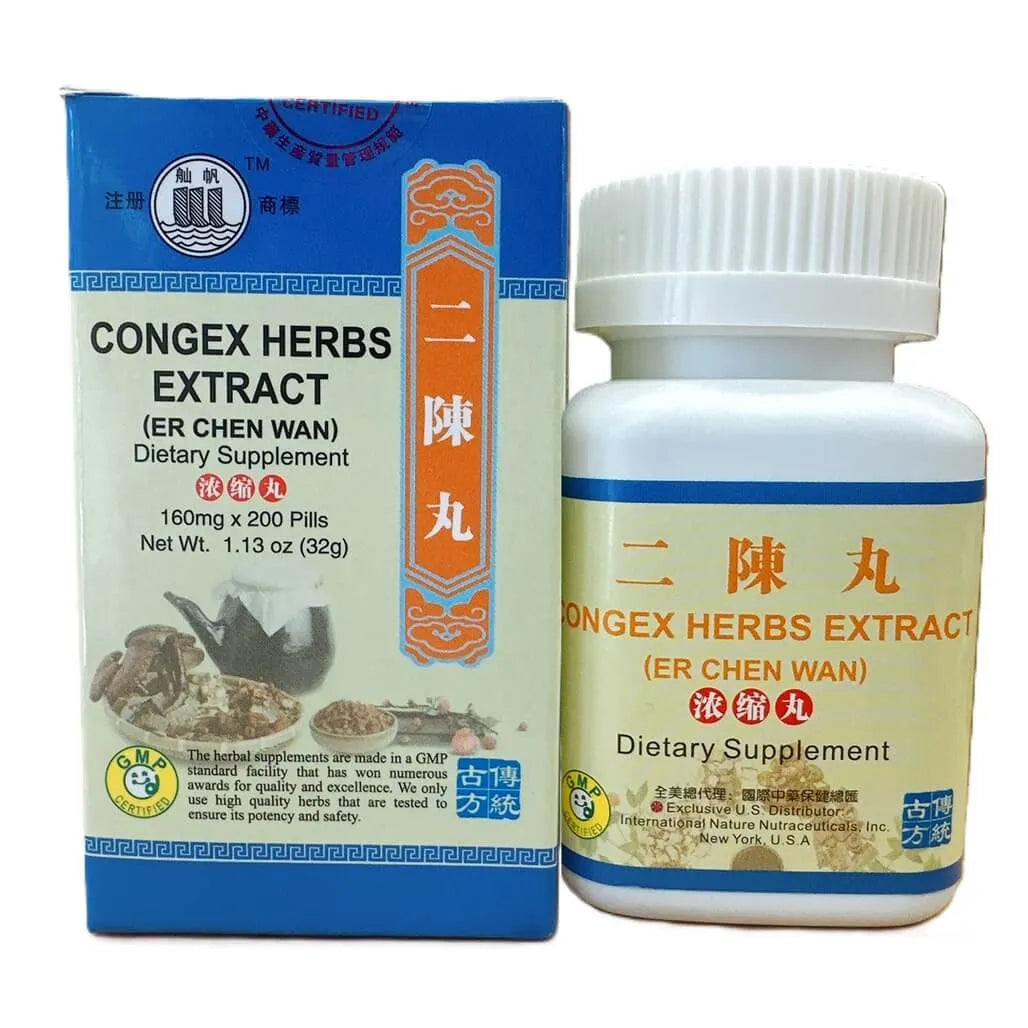 Congex Extract (Er Chen Wan) Extra Concentrated (200 Pills) - Buy at New Green Nutrition