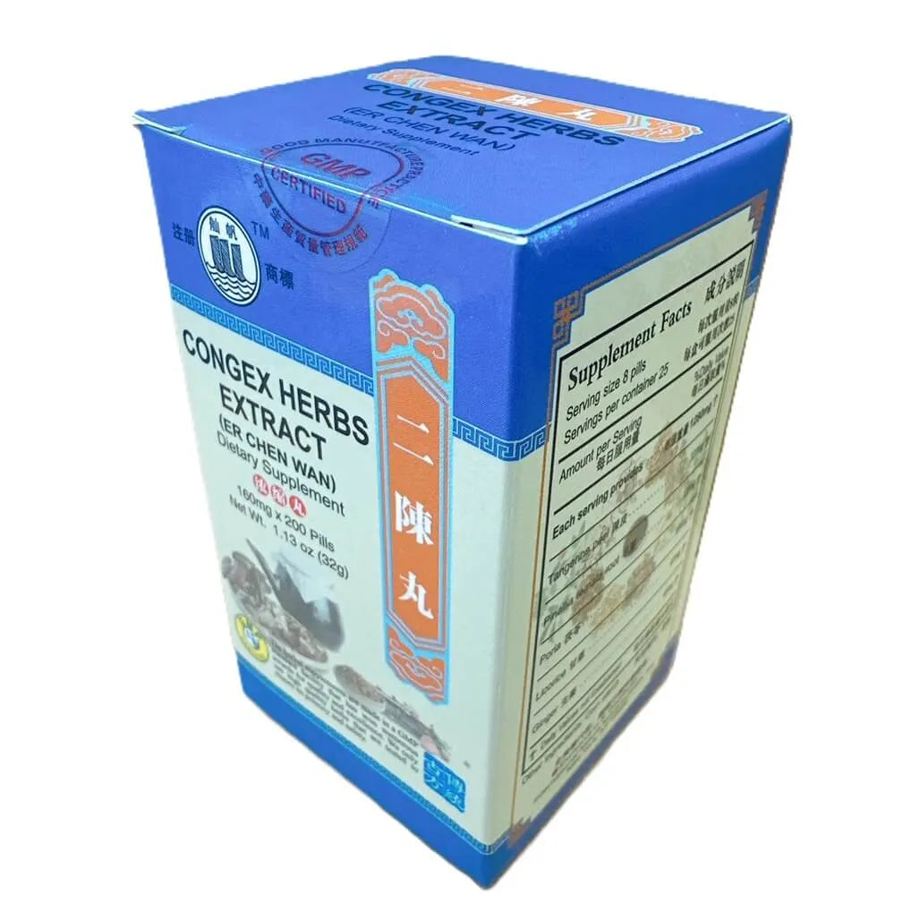 Congex Extract (Er Chen Wan) Extra Concentrated (200 Pills) - Buy at New Green Nutrition