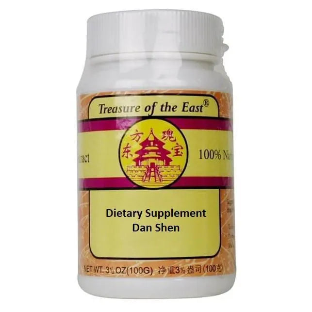 Dan Shen (Salvia Root) Granules 5:1 Concentration (100 Grams) - Buy at New Green Nutrition