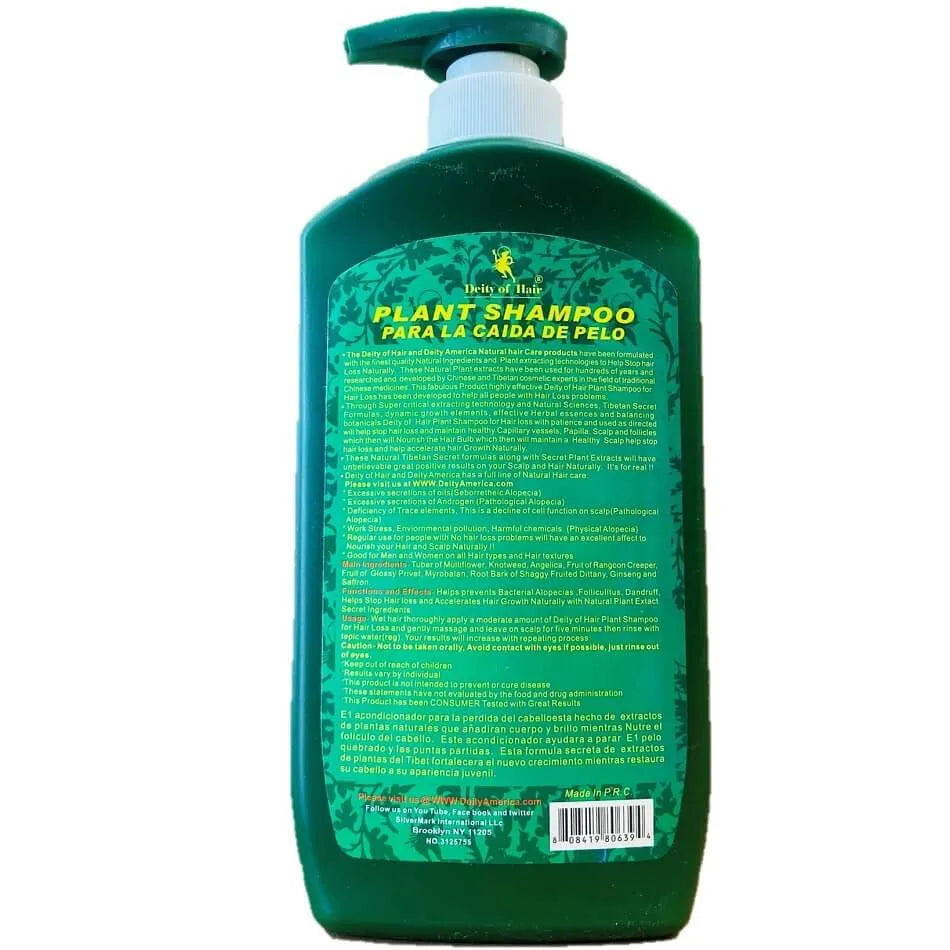 Deity of Hair Plant Shampoo for Hair Loss (28.1 oz) - Buy at New Green Nutrition