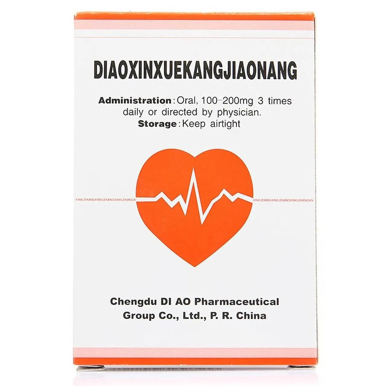 Di Ao Xin Xue Kang Jiao Nang (20 Capsules) - Buy at New Green Nutrition