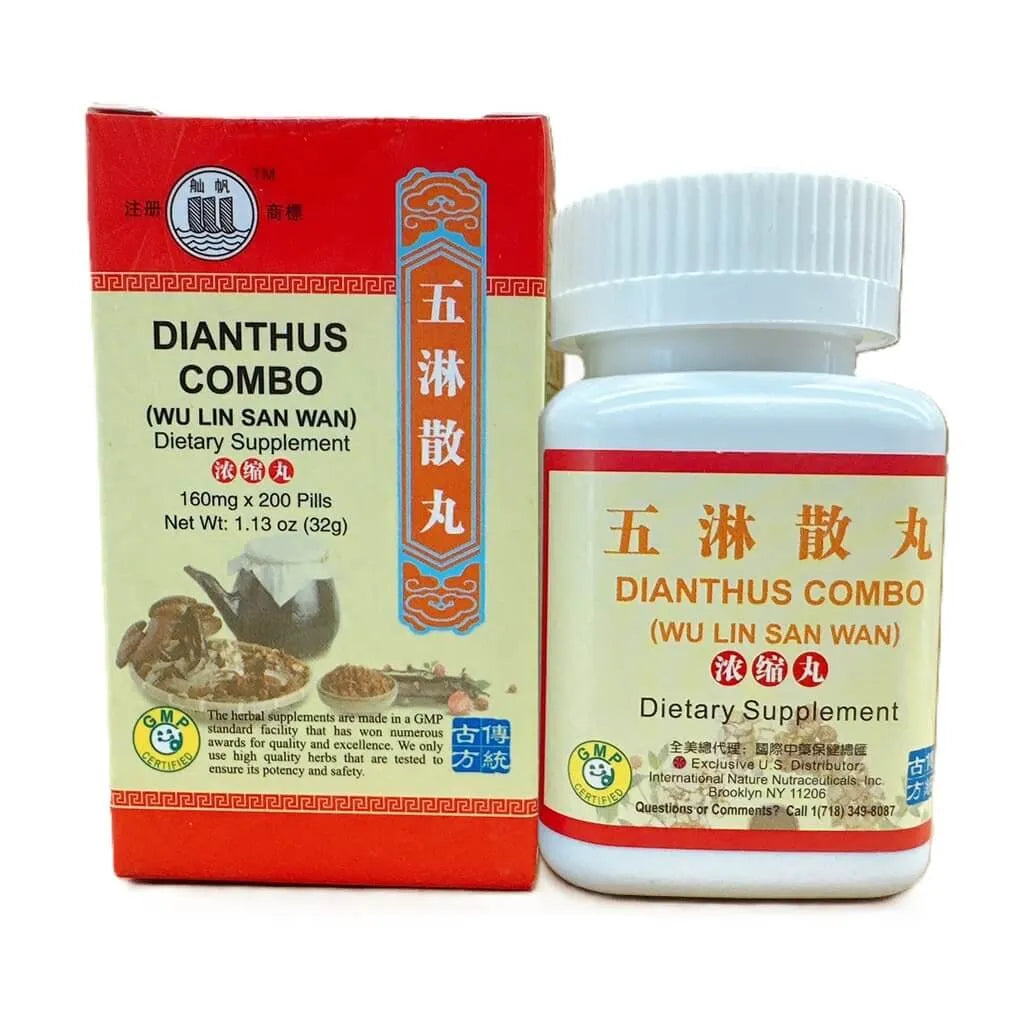 Dianthus Combo, We Lin San Wan Extra Concentrated (200 Pills) - Buy at New Green Nutrition