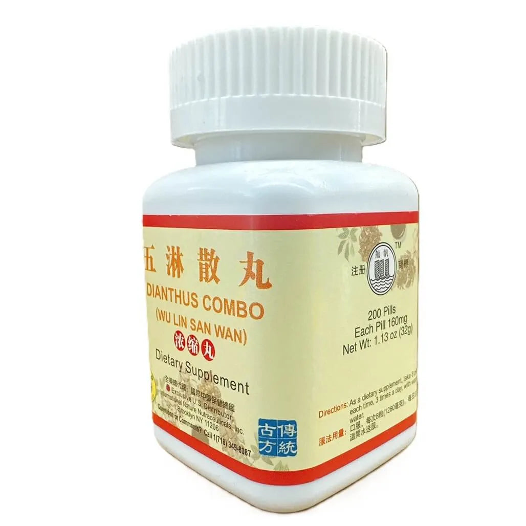 Dianthus Combo, We Lin San Wan Extra Concentrated (200 Pills) - Buy at New Green Nutrition