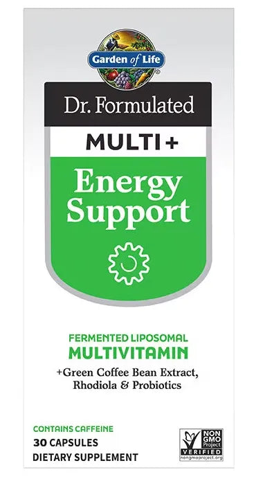 Dr. Formulated Multi Plus Energy Support 30ct CAPSULES - Buy at New Green Nutrition