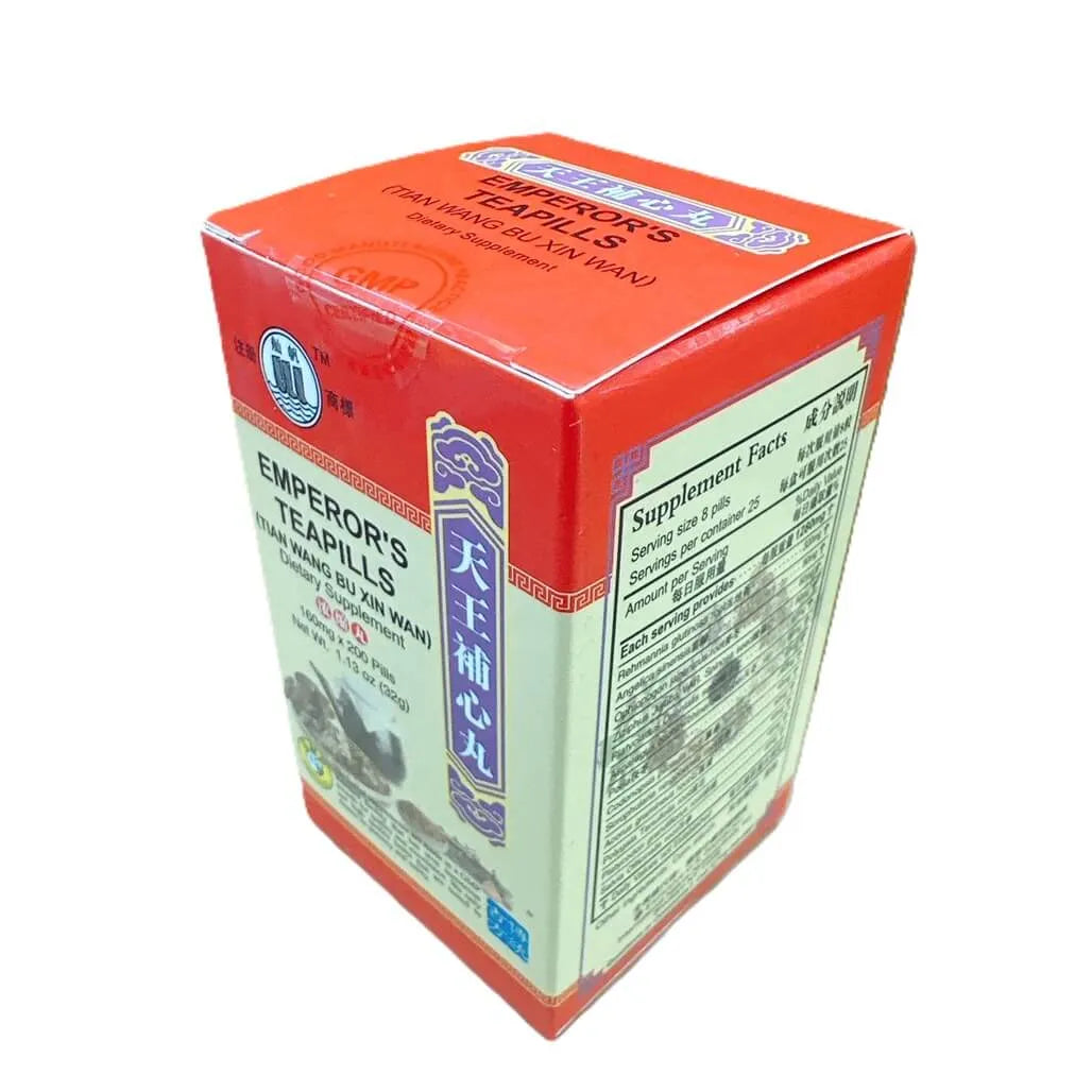 Emperor's Teapills (Tian Wang Bu Xin Wan) Extra Concentrated (200 Pills) - Buy at New Green Nutrition
