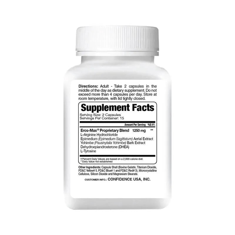 Eros Max (30 Capsules) - Buy at New Green Nutrition
