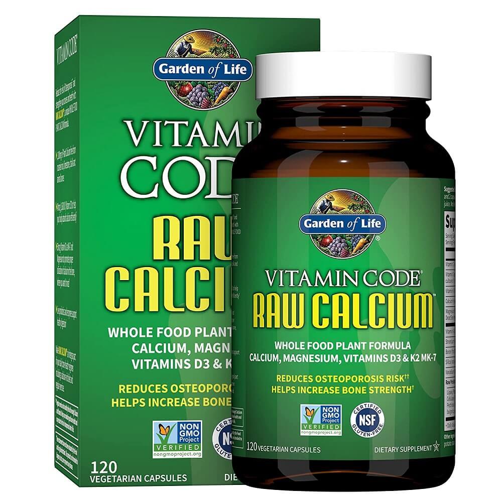 Garden of Life Vitamin Code Raw Calcium (120 Vegetarian Capsules) - Buy at New Green Nutrition