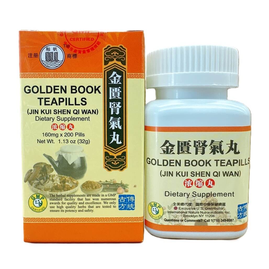 Golden Book (Jin Kui Shen Qi Wan) Extra Concentrated (200 Pills) - Buy at New Green Nutrition
