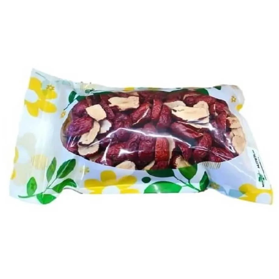 Jujube Chinese Red Dates Slices, No Seed (4oz) - Buy at New Green Nutrition