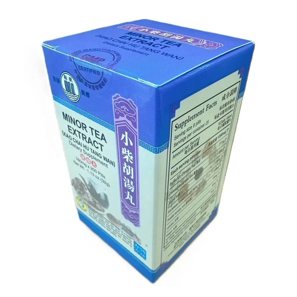 Minor Tea (Xiao Chai Hu Tang Wan) Extra Concentrated (200 Pills) - Buy at New Green Nutrition