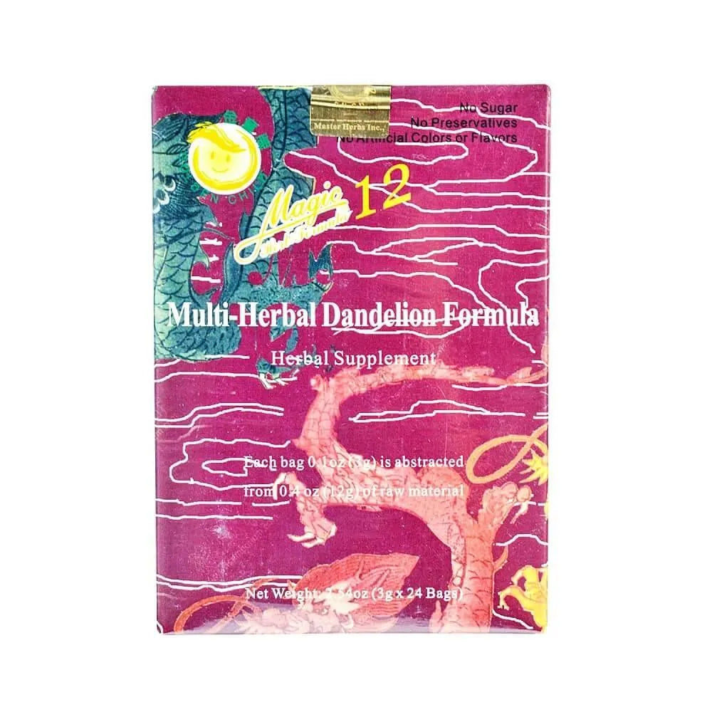 Multi-Herbal Dandelion Formula Herbal, Nourishes Liver (24 Teabags) - Buy at New Green Nutrition