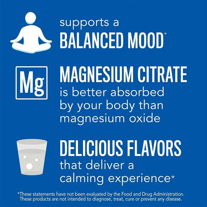 Natural Vitality Calm Magnesium Supplement Watermelon Flavored (16 oz) - Buy at New Green Nutrition