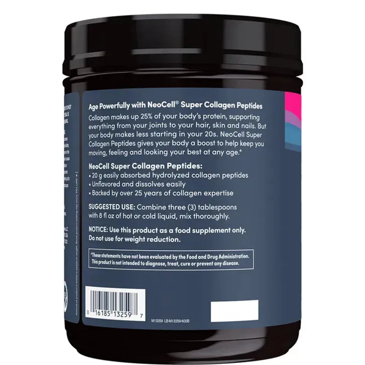 Neocell Super Collagen Peptides Powder (21.1 oz) - Buy at New Green Nutrition