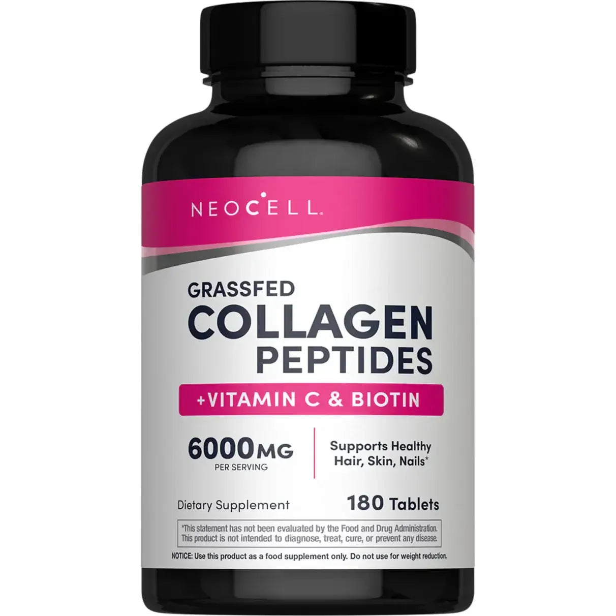 Neocell Super Collagen + Vitamin C & Biotin (180 Tablets) - Buy at New Green Nutrition