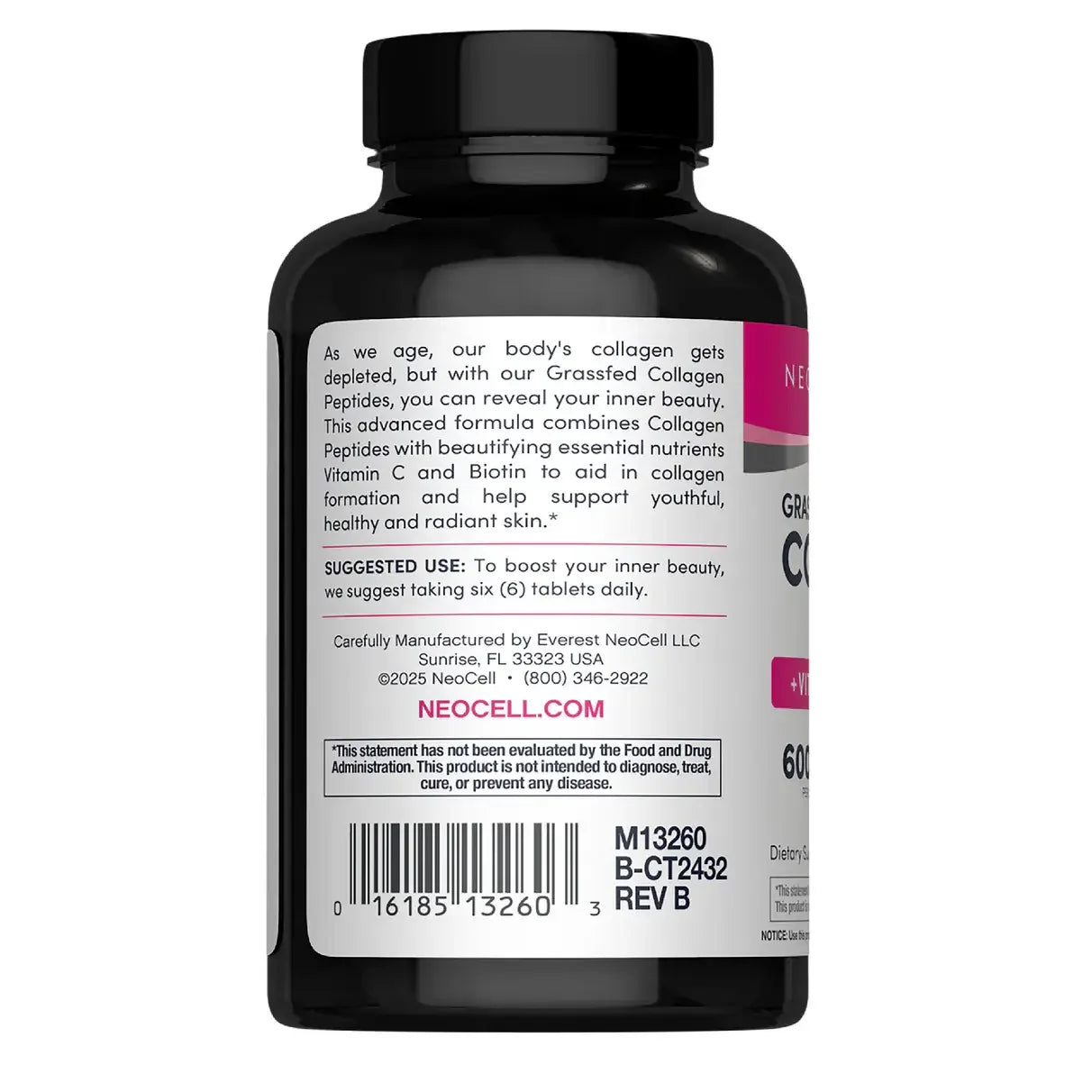 Neocell Super Collagen + Vitamin C & Biotin (180 Tablets) - Buy at New Green Nutrition