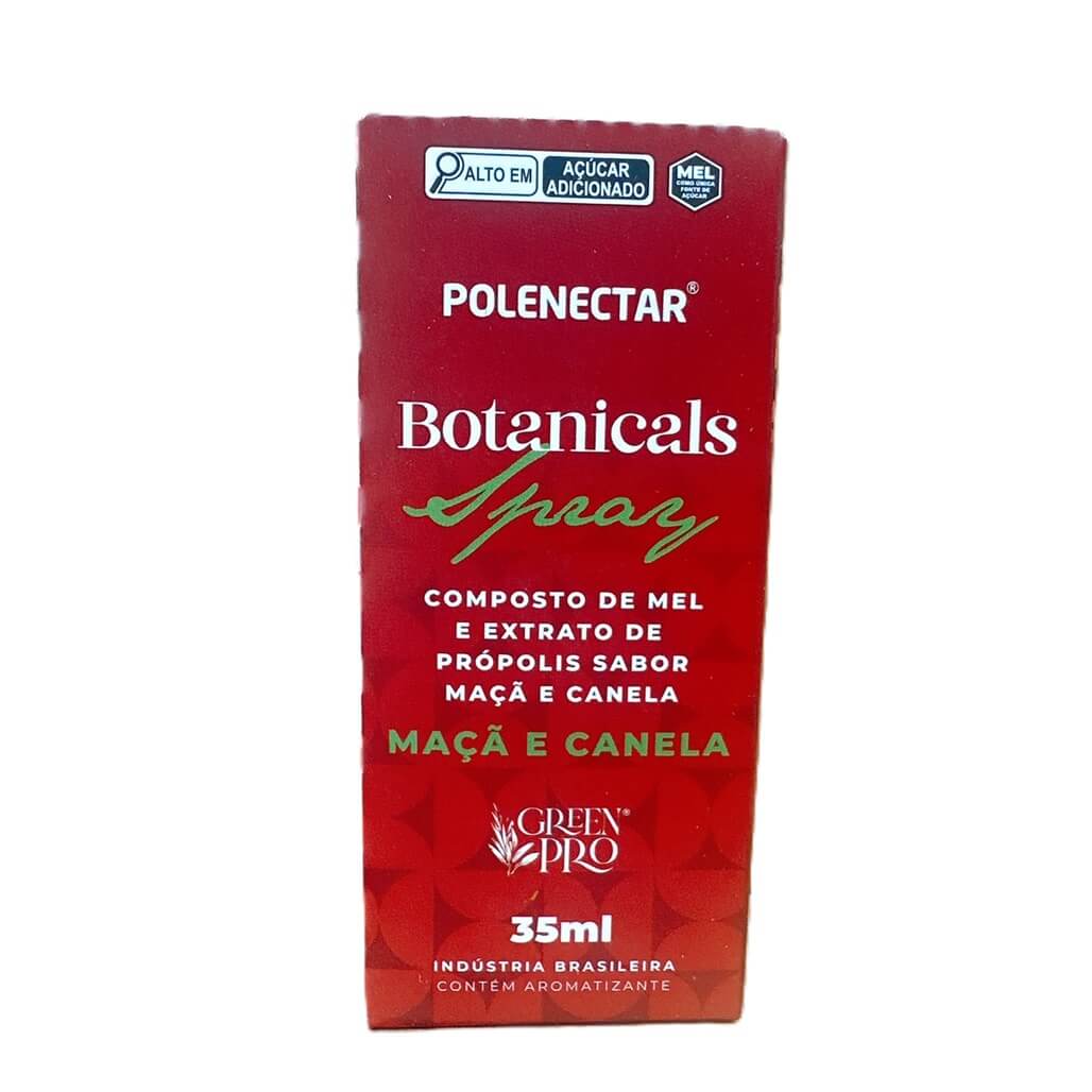 Polenectar Botanicals Honey with Bee Propolis Spray, Apple Cinnamon Flavor (35ml) - Buy at New Green Nutrition