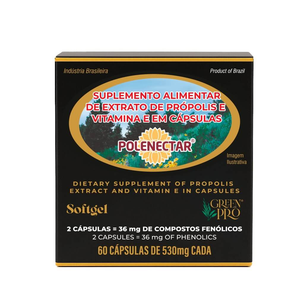 Polenectar Brazil Green Bee Propolis (60 Softgels) - Buy at New Green Nutrition