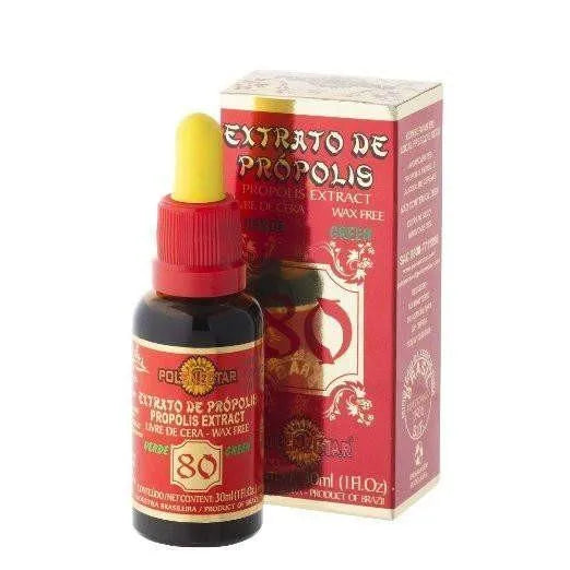 Polenectar Brazil Green Bee Propolis Extract Wax Free 80 (30mL) - Buy at New Green Nutrition