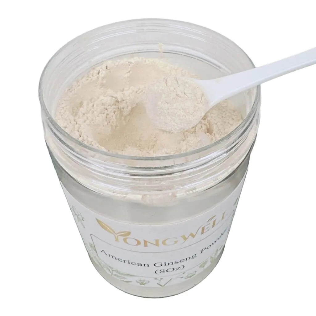 Premium American Ginseng Powder (8 oz) - Buy at New Green Nutrition