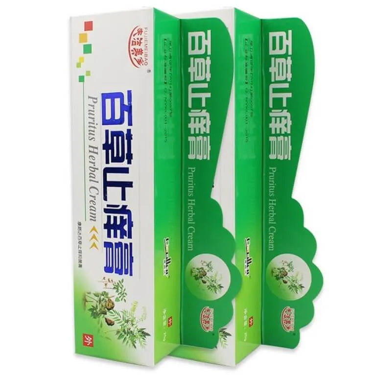 Pruritus Herbal Itch Relieve Cream (25 Grams) - 2 Boxes - Buy at New Green Nutrition