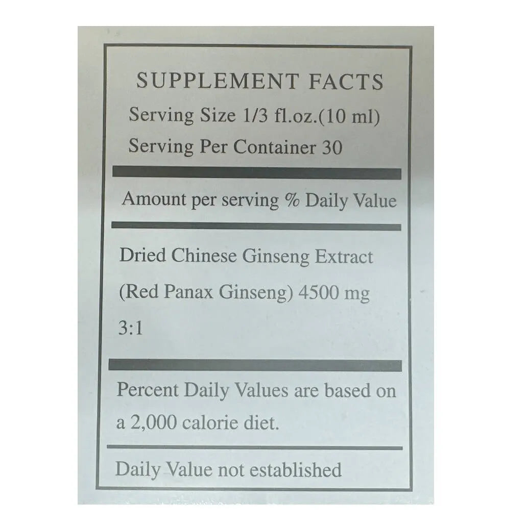 Red Panax Ginseng Extract Extra Strength 15 Years Old Roots (30 Vials) - 3 Boxes - Buy at New Green Nutrition