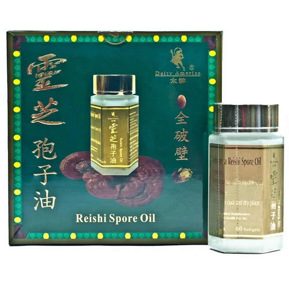 Reishi Spore Oil (60 Softgels) - Buy at New Green Nutrition