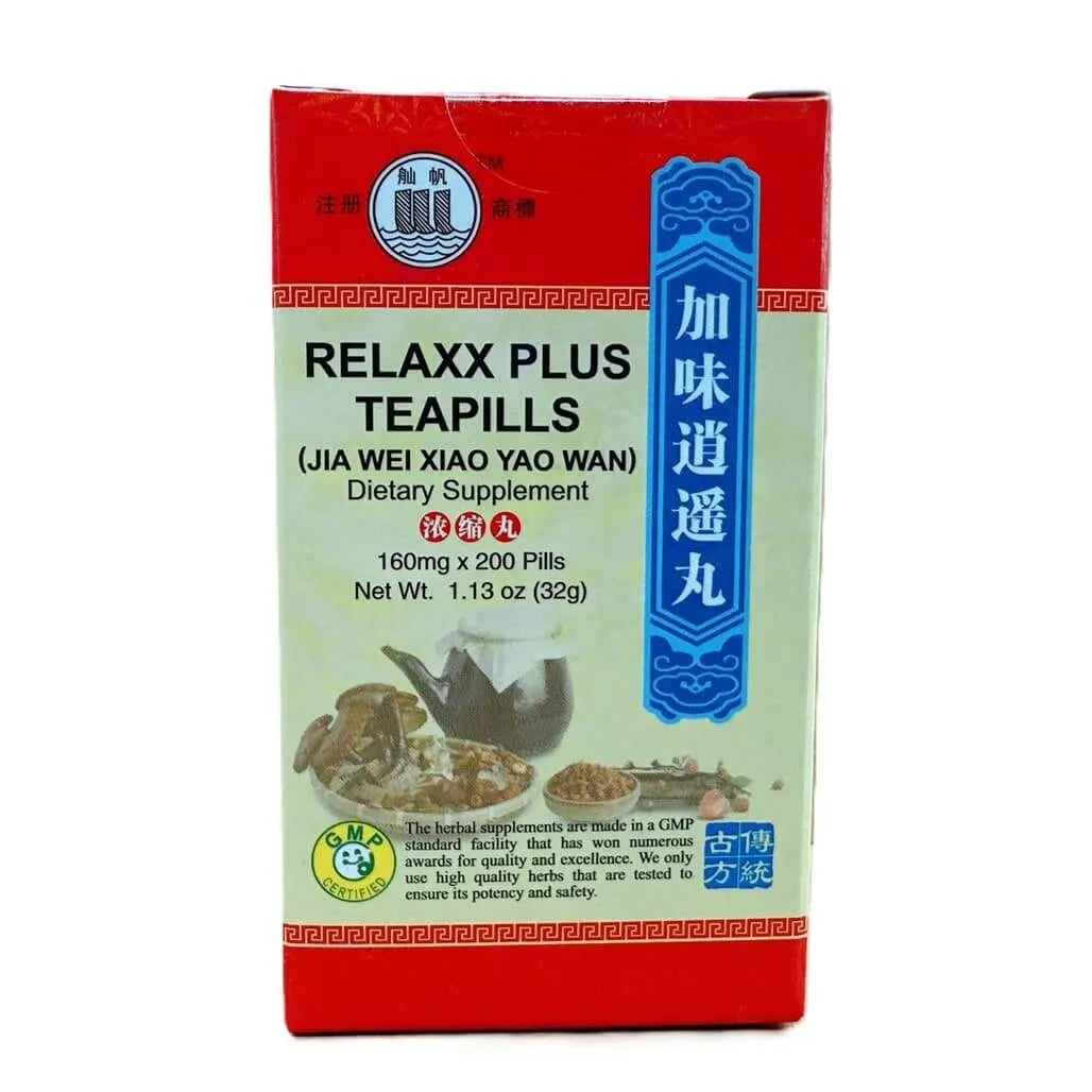 Relaxx Plus Extract, Jia Wei Xiao Yao Wan Extra Concentrated (200 Pills) - Buy at New Green Nutrition