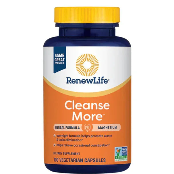 Renew Life Cleanse More (100 Vegetarian Capsules) - Buy at New Green Nutrition