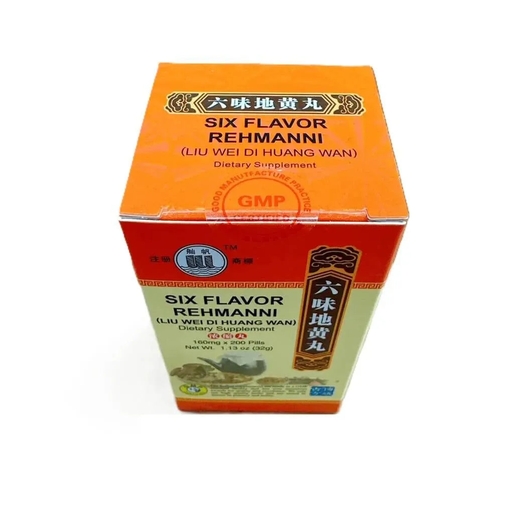 Six Flavor Rehmanni, Liu Wei Di Huang Wan Extra Concentrated (200 Pills) - Buy at New Green Nutrition