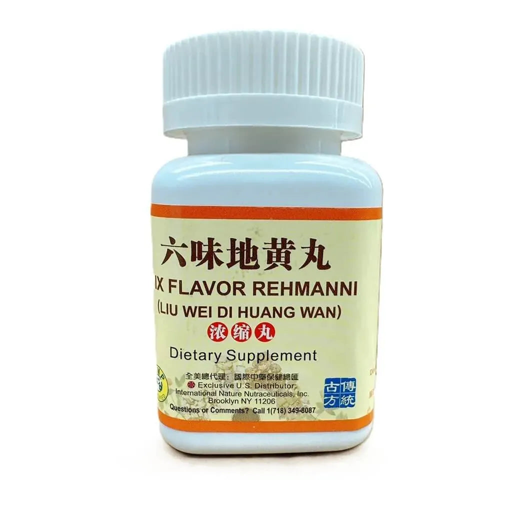 Six Flavor Rehmanni, Liu Wei Di Huang Wan Extra Concentrated (200 Pills) - Buy at New Green Nutrition