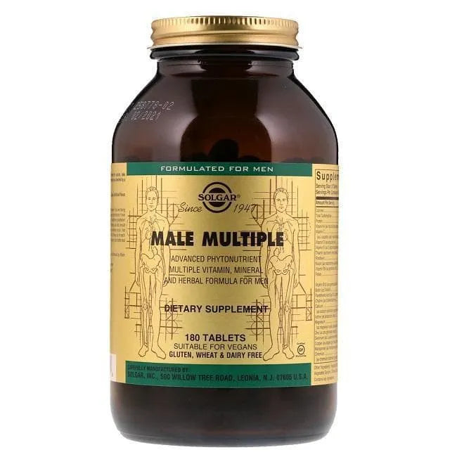 Solgar Male Multiple (180 Tablets) - Buy at New Green Nutrition