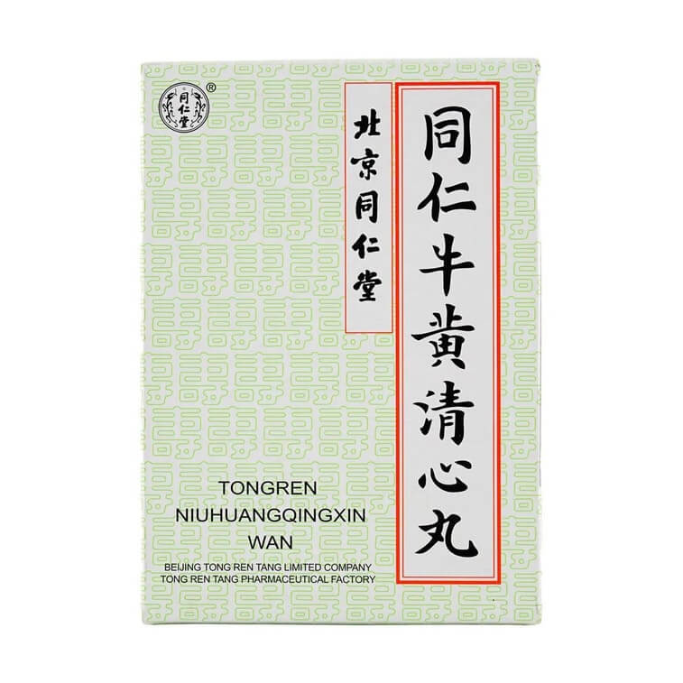 Tong Ren Tang Niu Huang Qing Xin Wan 3 Grams (6 Pills) - Buy at New Green Nutrition