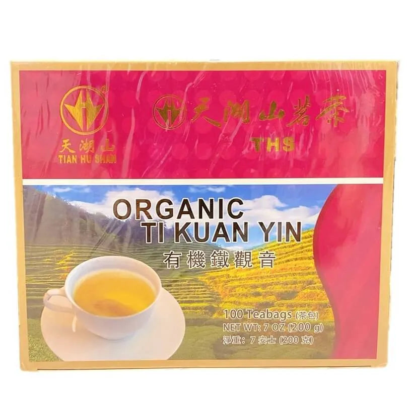 USDA Organic Ti Kuan Yin Oolong Tea (100 Teabags) - Buy at New Green Nutrition