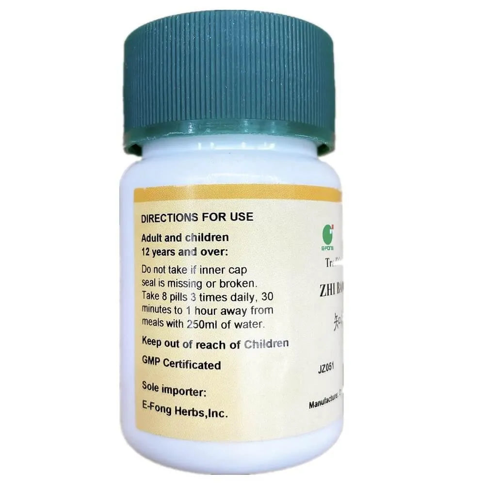 Zhi Bai Ba Wei Wan (200 Pills) - Buy at New Green Nutrition
